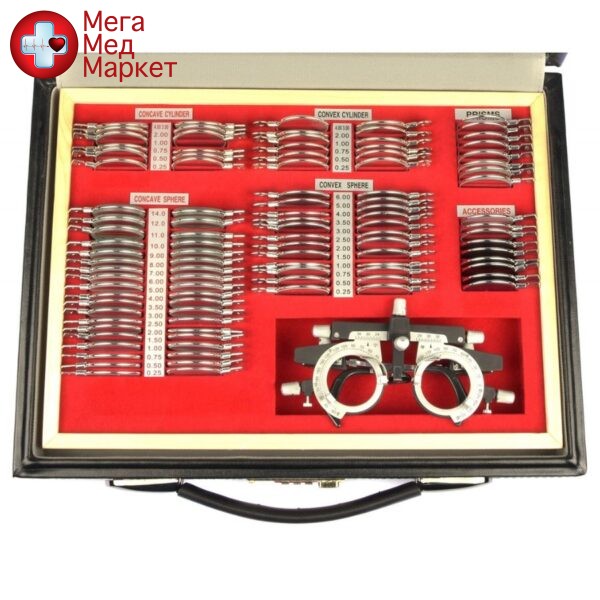 Набор офтальмологических пробных очковых линз 103