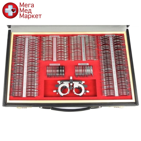 Набір офтальмологічних пробних окулярних лінз 266