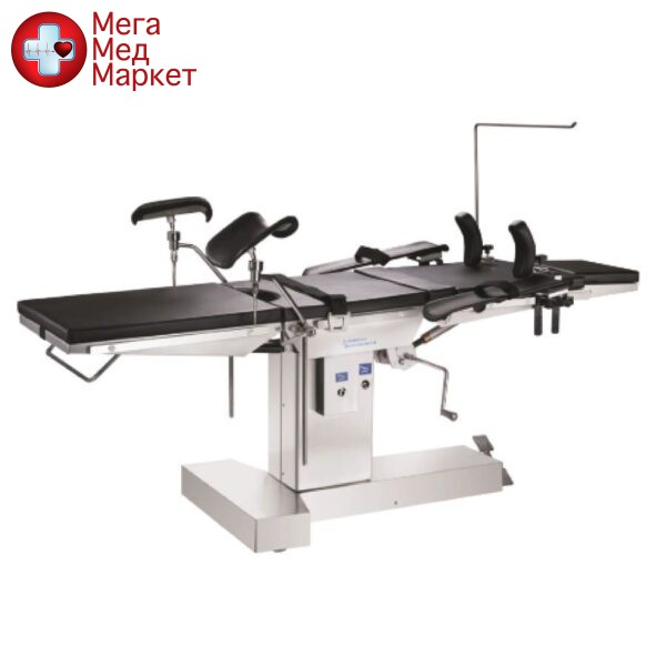 Стіл операційний механічний TS-1 з комплектом пристосувань для загальної хірургії та гінекології/урології