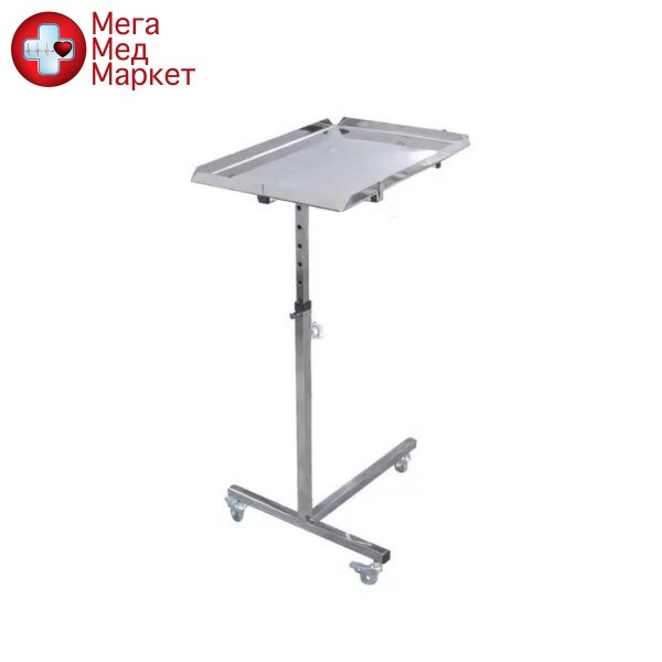Столик хірургічний з нержавіючої сталі СХ-3
