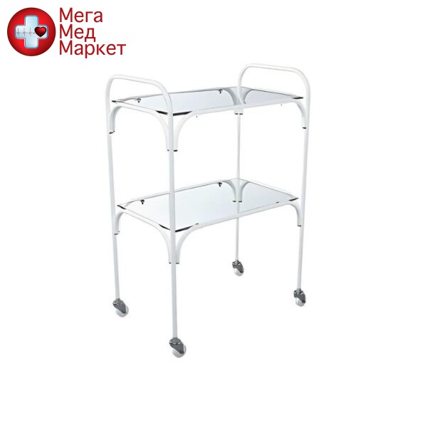 Столик инструментальный СИН-4 (металл/стекло)