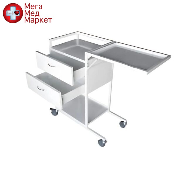 Столик-тумба медицинская прикроватная СТ-ТПП-2Я