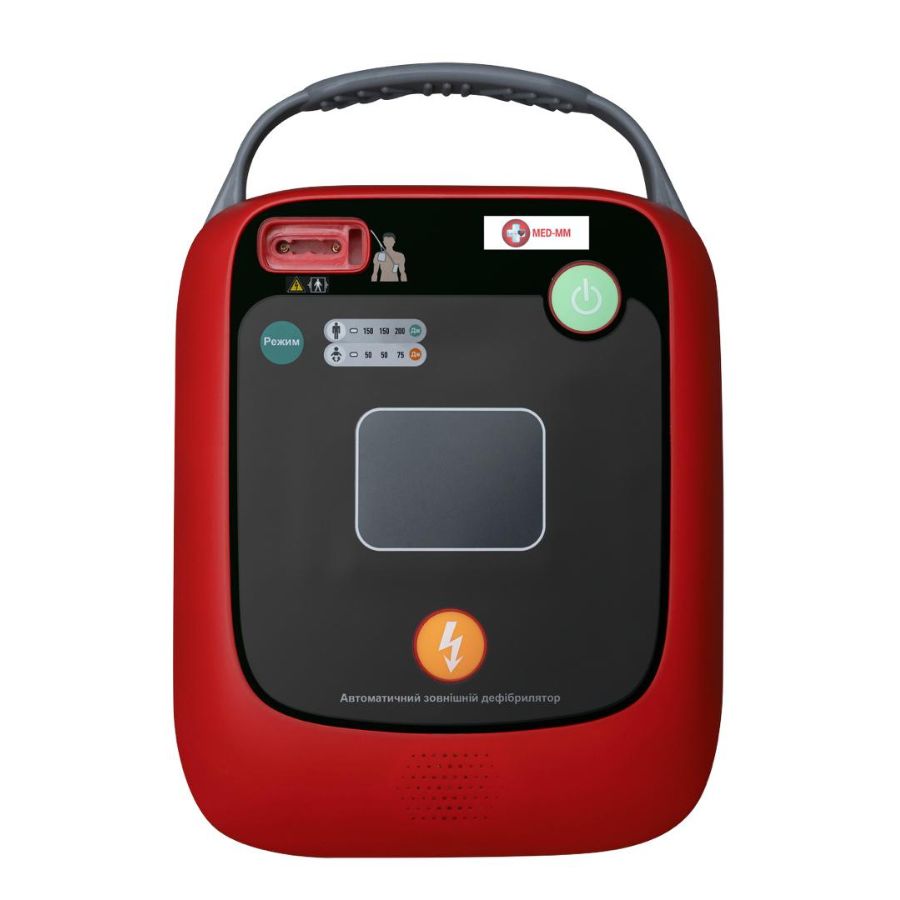Дефибриллятор внешний автоматический А112 с монитором и функцией синхронизации