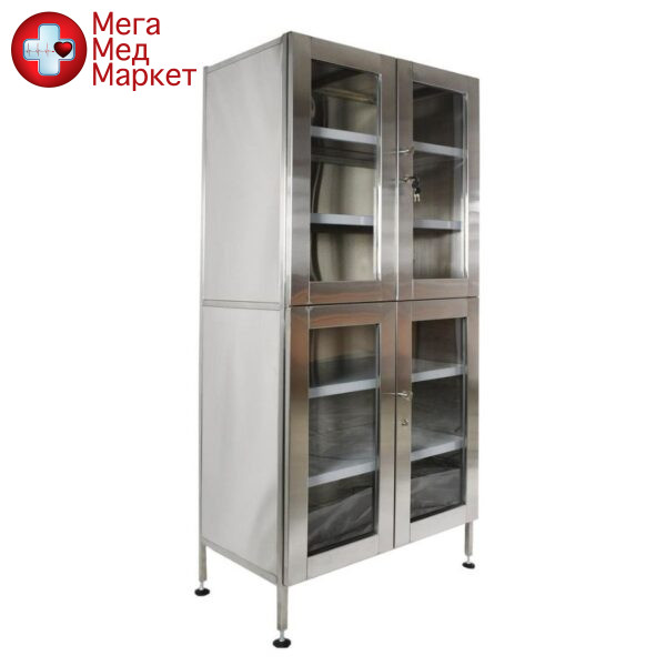 Шкаф медицинский двустворчатый C.box MC-2GD80-NATA SL