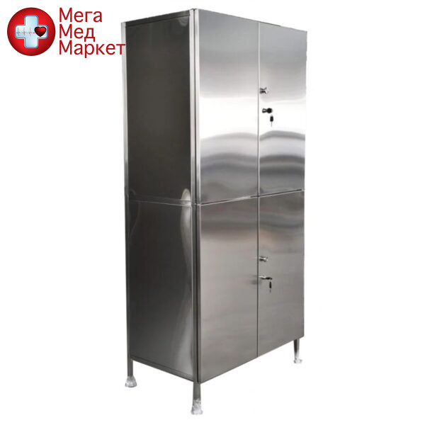 Шкаф медицинский двустворчатый C.box MC-2MD80-NATA SL