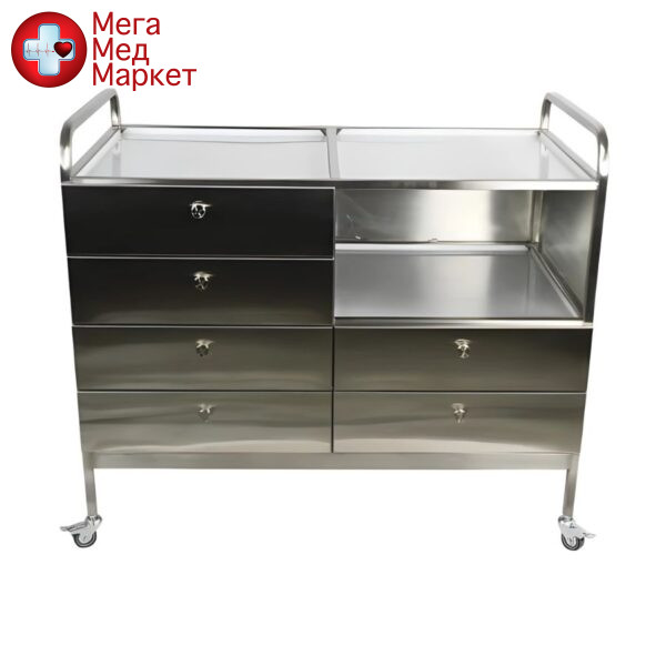 Стол-тумба передвижной манипуляционный C.box ТСМ-6-NATA SL