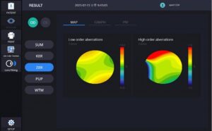 Роговичный топограф с анализом сухого глаза HTG-1 Huvitz