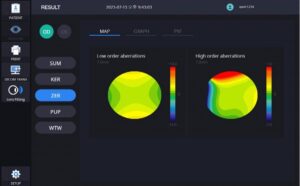 Роговичный топограф с анализом сухого глаза HTG-1 Huvitz