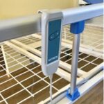 Кровать с электроприводом двухсекционная медицинская функциональная КФ-2-ЕП-БП-К125